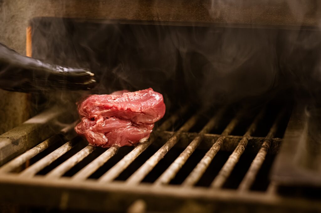 Detail z Josper sekcie